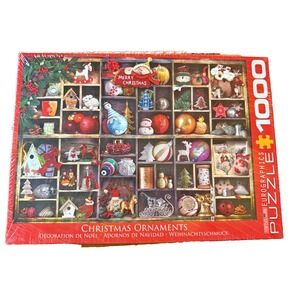 Christmas‎ Ornaments 1000 Piece Jigsaw Puzzle Eurographics New Ornaments